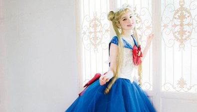 Presentan trajes de matrimonio inspirados en Sailor Moon