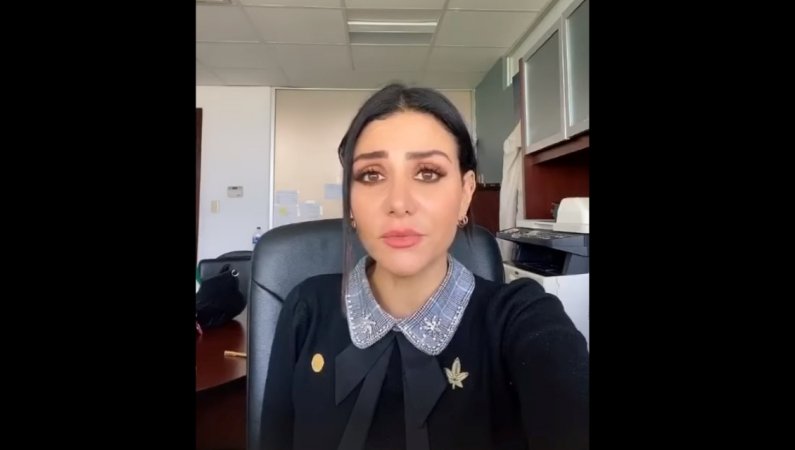 TikTok cerró cuenta a diputada mexicana que celebró legalización de marihuana