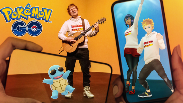 Pokémon Go anuncia concierto de Ed Sheeran dentro del juego