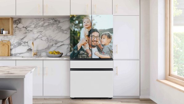 Muy pronto Samsung permitirá imprimir tus fotos en tu refrigerador modular Bespoke