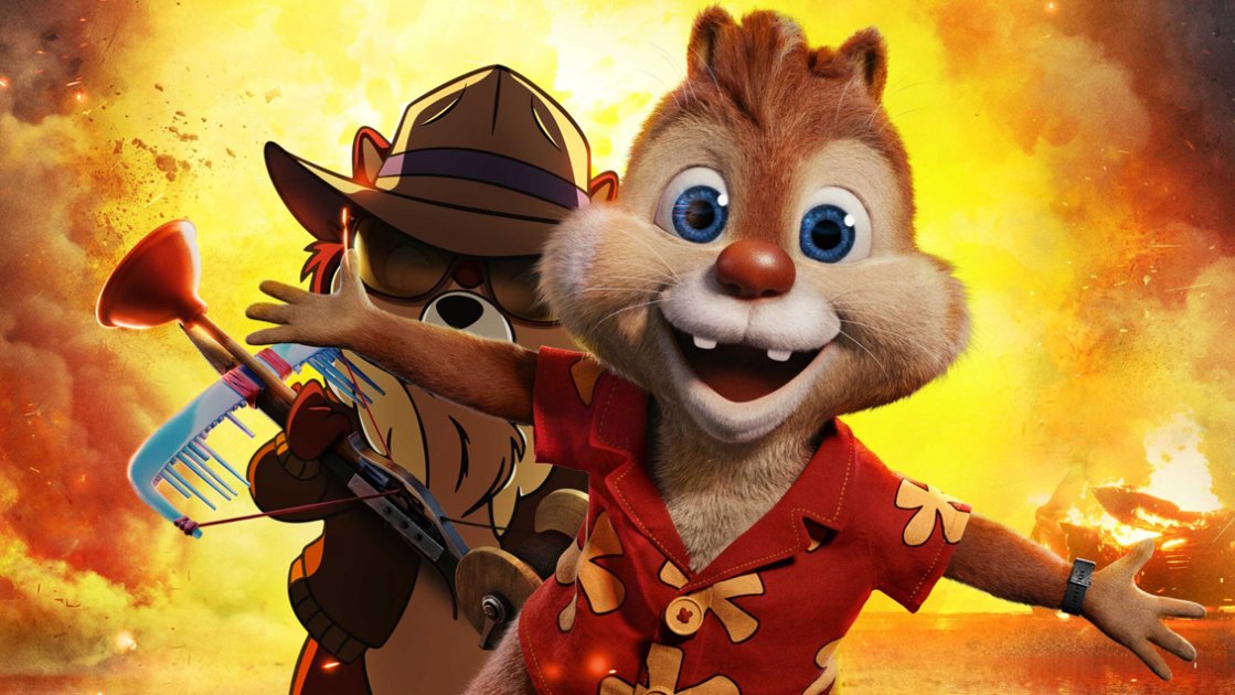 La película de "Chip y Dale" se lleva el premio al mejor y más horrible