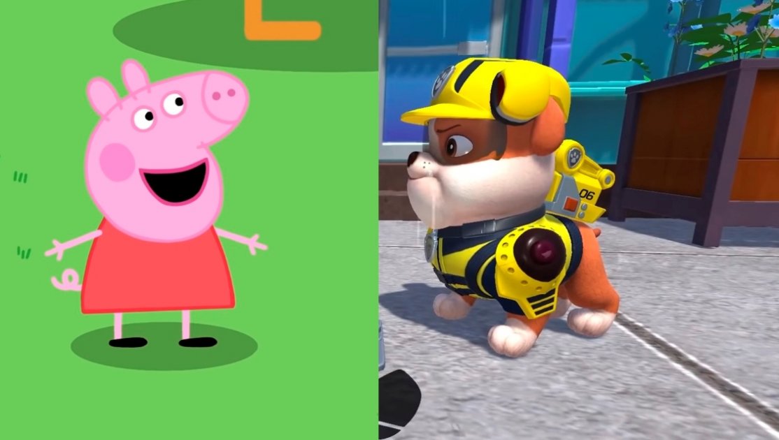 Peppa Pig y los Paw Patrol destacan en los juegos de julio para Game