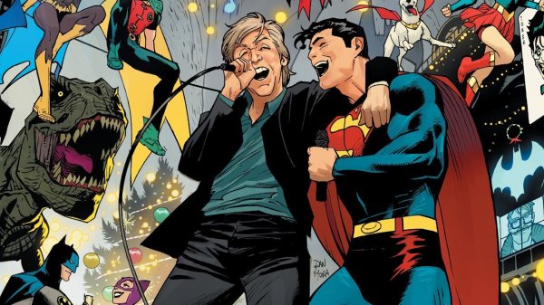 Paul McCartney y "Superman" disfrutan del karaoke navideño