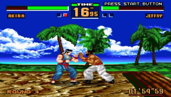 Virtua Fighter 2 se luce en los títulos que llegan al Switch Online
