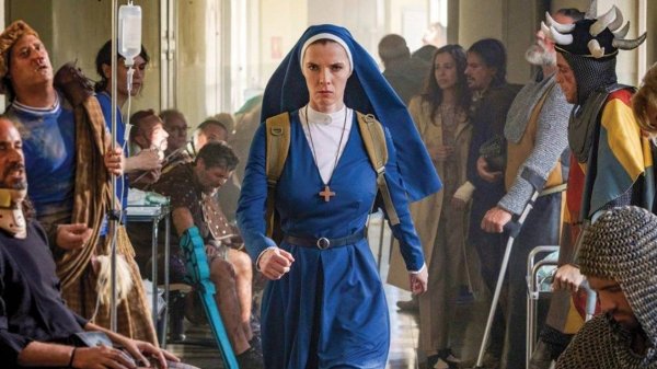 Una monja se enfrenta a una poderosa IA en la serie "Mrs. Davis"