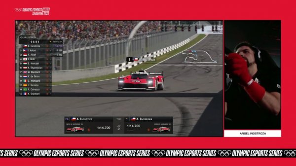 Chileno logró el tercer lugar en los JJ.OO. Esports de Gran Turismo