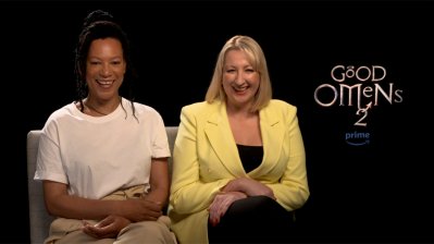 Maggie Service y Nina Sosanya: Continuar "Good Omens" con historia inédita, algo inefable