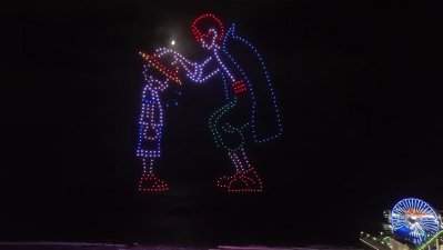 El fantástico espectáculo de luces de One Piece