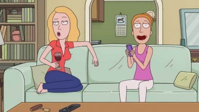 "Beth" y "Summer" no se esfuerzan en promocionar el regreso de "Rick y Morty"