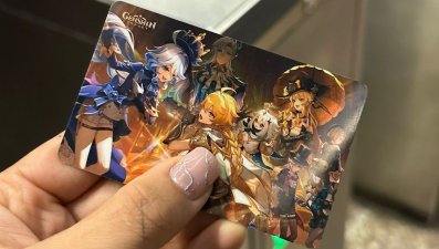 Llegaron las tarjetas Bip! de Genshin Impact