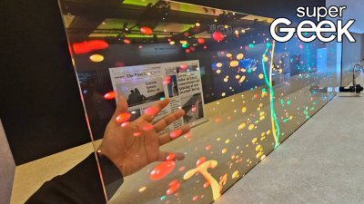 Exclusivo: Estos son los televisores transparentes de Samsung en CES 2024