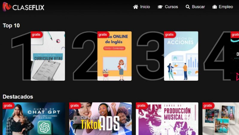 ¿Un Netflix de cursos gratis? La llamativa apuesta de Claseflix