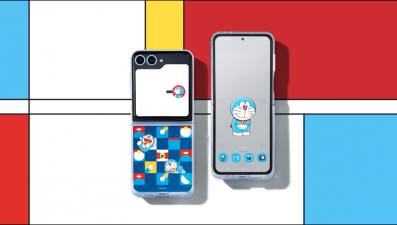 El increíble Galaxy Z Flip 6 de Doraemon es una realidad