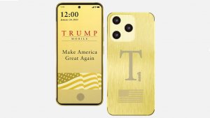 Así es el Trump Mobile T1, el "smartphone patriota" de Estados Unidos