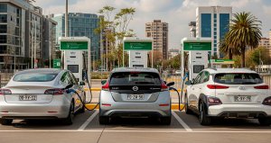 La ventas de autos eléctricos superan a los de gasolina en Reino Unido por primera vez en la historia