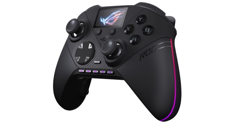 ASUS presentó su joystick con pantalla ROG Raikiri II Pro PC