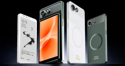 Hisense lanza celular híbrido con pantalla de tinta electrónica y otra LCD desmontable